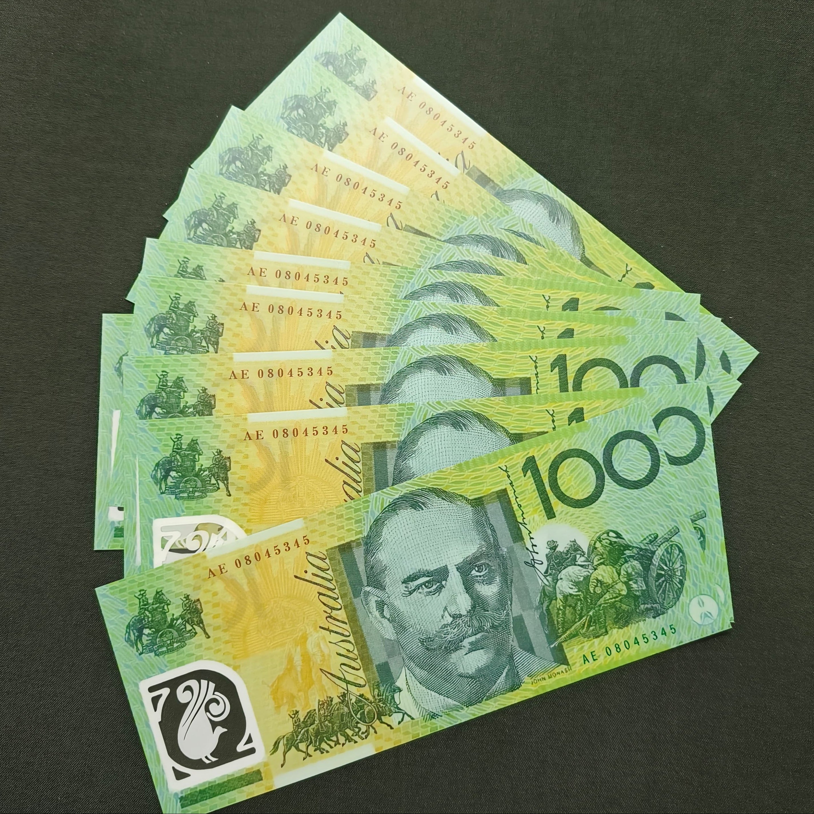$100 Polymer Prop Notes (Old Series, A+ Grade)
