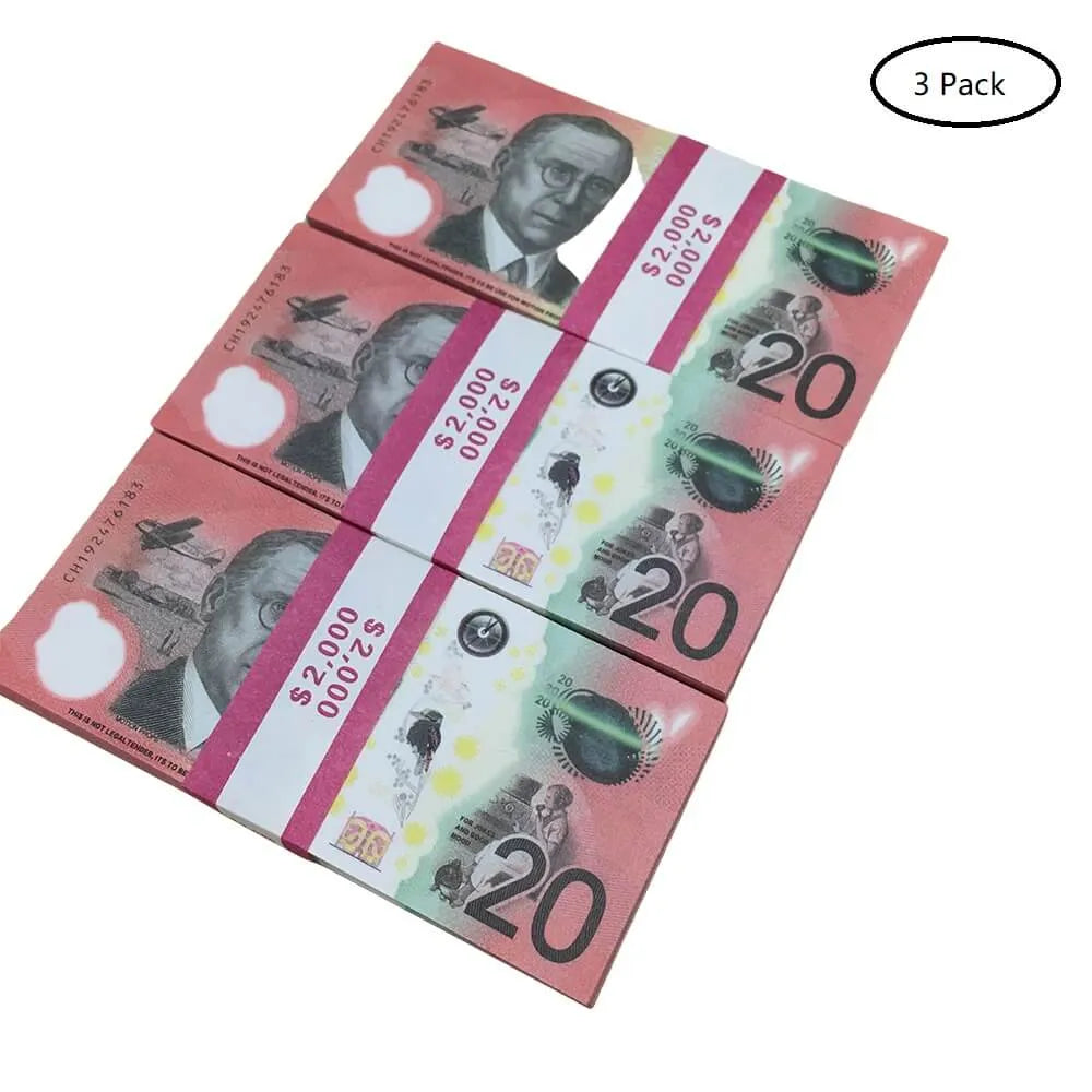 $20 CineNote™ Prop Money (Film-Ready)