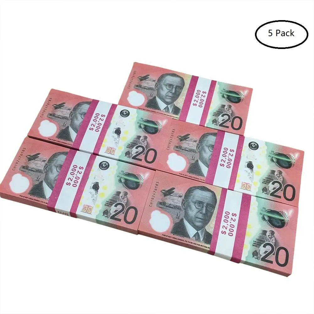 $20 CineNote™ Prop Money (Film-Ready)
