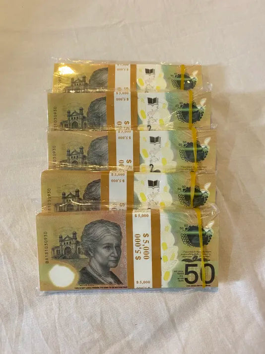 $50 CineNote™ Prop Money (Film-Ready)