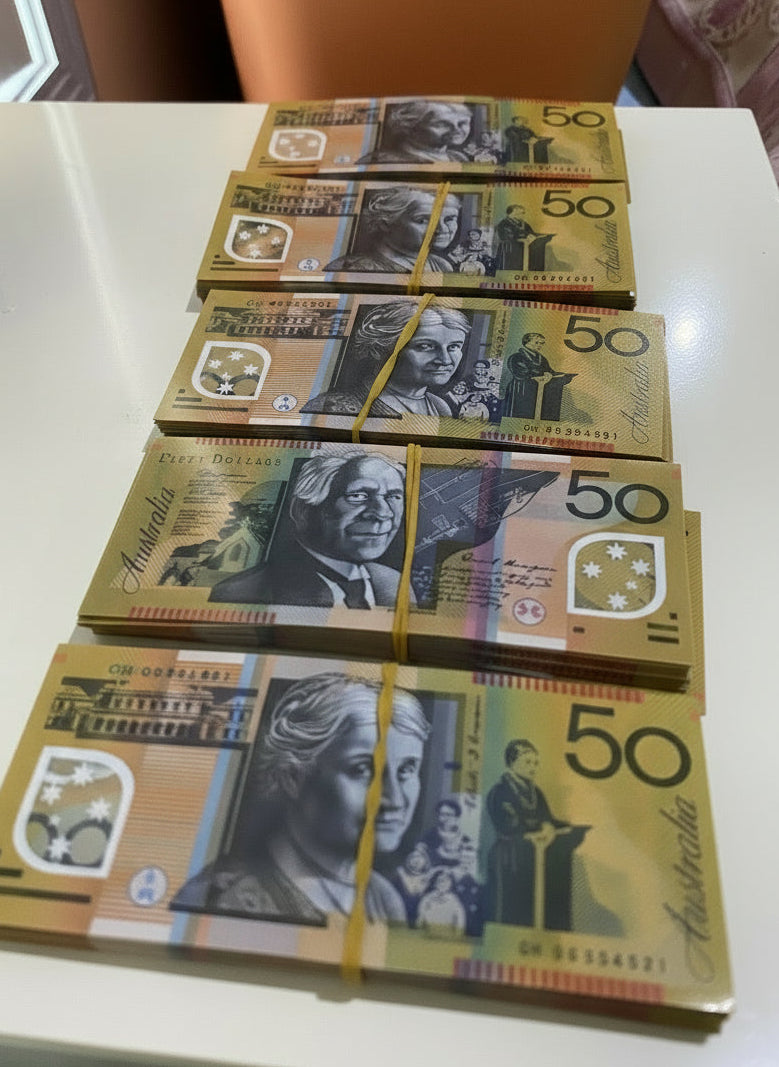 $50 Polymer Prop Notes (Film-Ready, A+ Grade)