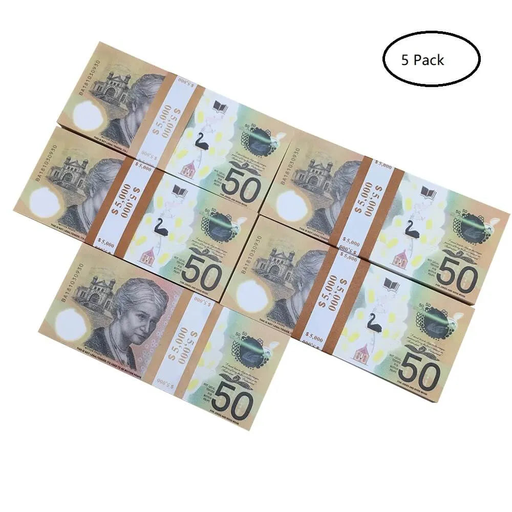 $50 CineNote™ Prop Money (Film-Ready)