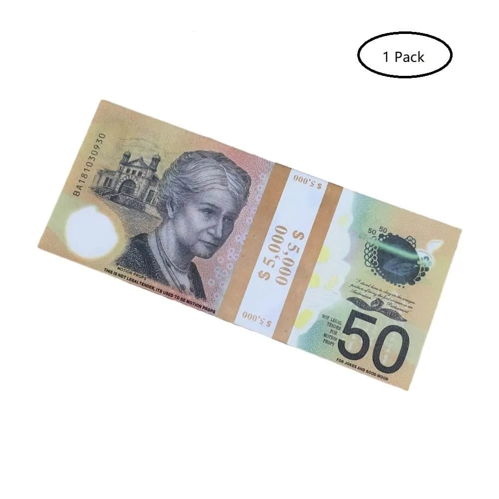 $50 CineNote™ Prop Money (Film-Ready)