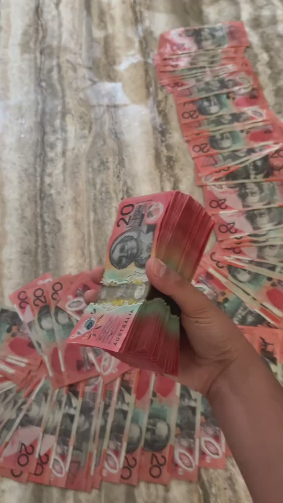 $20 Polymer Australian Prop Notes (Old Series, A+ Grade)